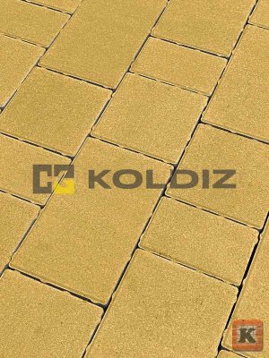 Плитка Новый Город Моно Жёлтая 60 мм